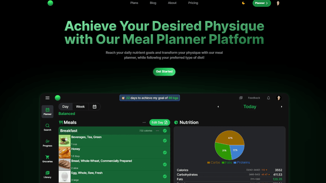 Project nutrition-plans-pied.vercel.app